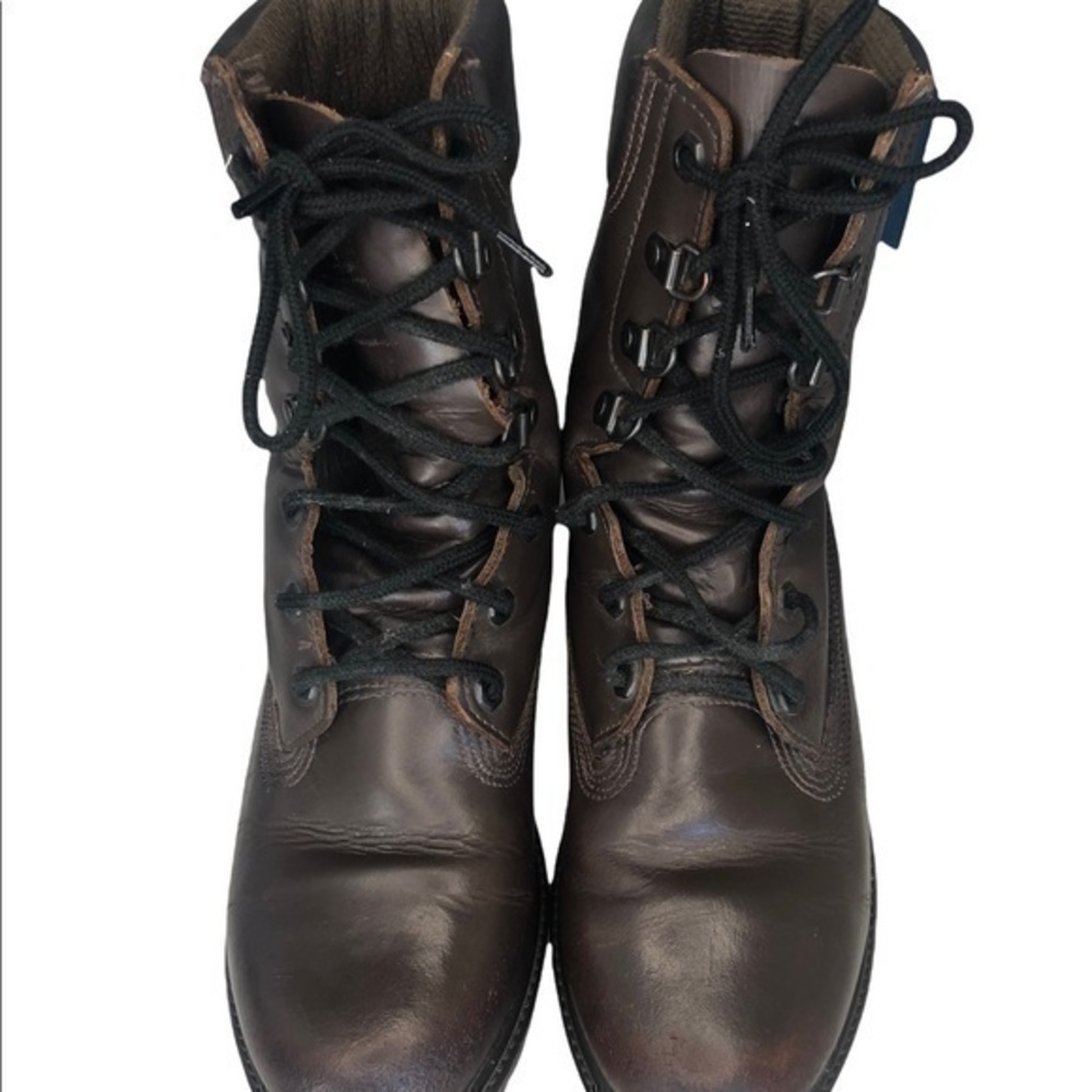 Rocky  Boots Brown Leather Made In USA Men's 9M